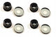 Set 4x Control Arm Bushing Bush Quad Atv Bashan Kinroad Loncin Shineray Kx