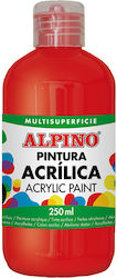 Alpino Акрилна Боя 250ml Alpino Червено