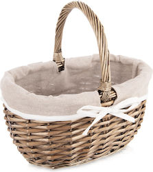 Geflochtener Picknickkorb 32,5x24x32 cm