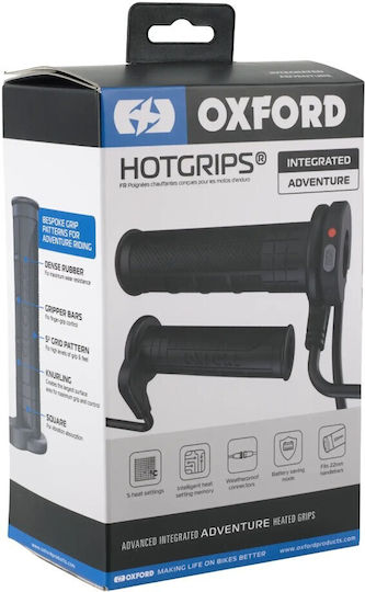 Oxford 12/2025 Heated Throttle Grips Motorcycle Advanced Adventure Switch On Grip