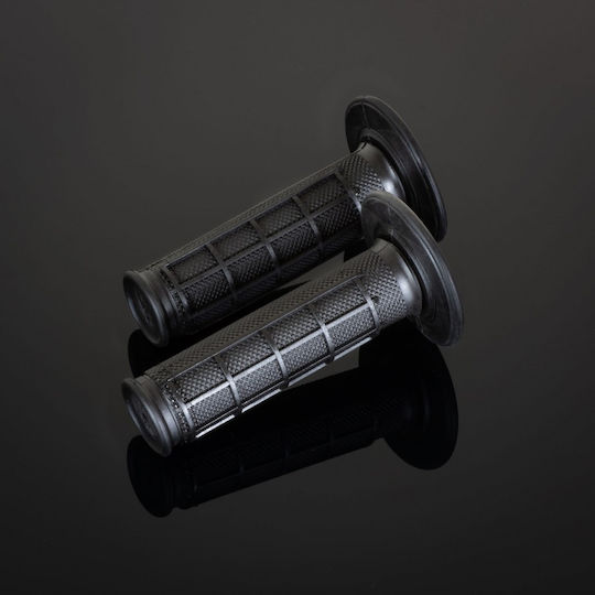 Renthal Mx Dual Compound Diamond Waffle Ultra Tacky Grips Two-component Black