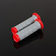 Renthal Atv Dual Compound Waffle Grips Two-component Red