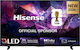 Hisense Smart Τηλεόραση 55" 4K UHD QLED E7S Pro HDR (2026) 55E7S Pro