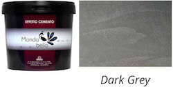 Tetralux Cemento Tεχνοτροπία Πατητής Τσιμεντοκονίας Dark Grey Γκρί Σκούρο 0,75 Lt