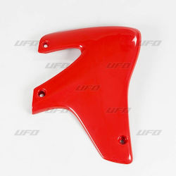 Ufo Schutzkleidung Heizkörper Honda XR 650r 00-20 1 Stück Rechts Rote Farbe