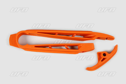Ufo Chain Slider Ktm Sx Sxf '07-'10 Exc '08-'11 Orange