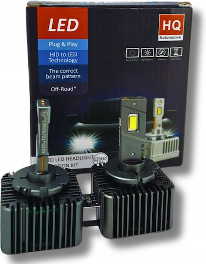 D1s LED HID Xenon Крушки S28 Ultra Мини Plug & Play 12000 Lm 12/24v