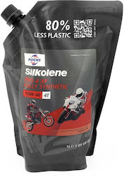 Silkolene Fuchs Engine Oil 100% Synthetic Ester Pro 4 Xp 10w40 1l Pouch Bag Silkolene Fuchs Engine Oil 100% Synthetic Ester Pro 4 Xp 10w40 1l Pouch Bag