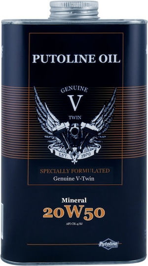 Ulei Putoline 20w50 Mineral 1l Motoare Motocicletă V-twin