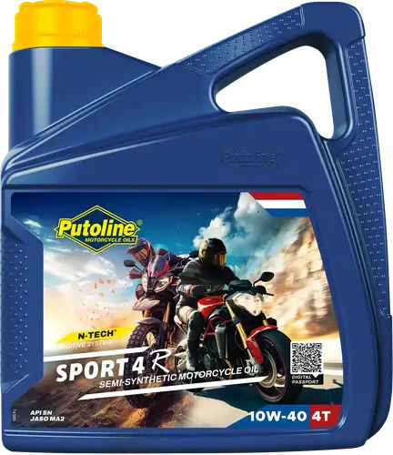 Putoline Synthetic Sport Engine Oil 4t 10w40 4l Api Sn Cf