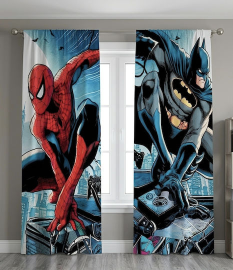 Heroes Kids Curtain with Tunnel
