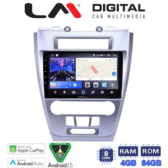 LM Digital Car Audio System for Ford Fusion 2012>2017 Bluetooth USB Wi-Fi GPS Apple CarPlay Android Auto