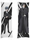 Sakami Merchandise Παιδική Διακοσμητική Μαξιλαροθήκη Μαύρη 150x50εκ.