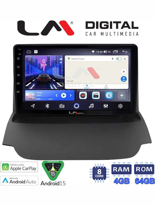 LM Digital Car Audio System for Ford EcoSport 2012>2017 Bluetooth USB Wi-Fi GPS Apple CarPlay Android Auto