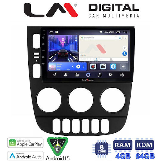 LM Digital Ηχοσύστημα Αυτοκινήτου για Mercedes-Benz ML 1998 > 2005 (Bluetooth/USB/WiFi/GPS/Apple-Carplay/Android-Auto)