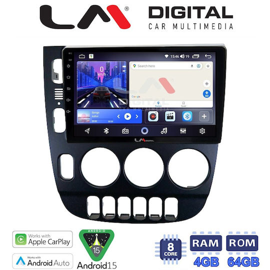 LM Digital Ηχοσύστημα Αυτοκινήτου για Mercedes-Benz ML 1998 > 2002 (Bluetooth/USB/WiFi/GPS/Apple-Carplay/Android-Auto)