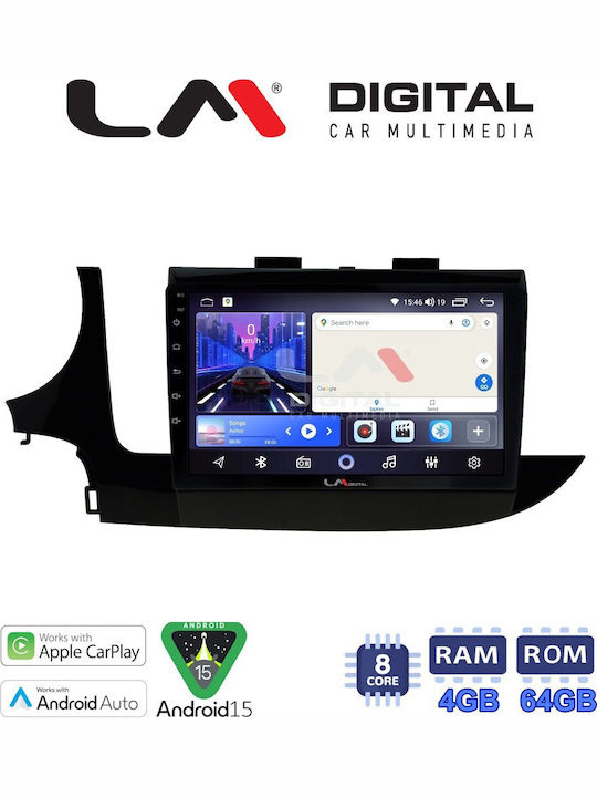 LM Digital Car Audio System for Opel Mokka 2016 Bluetooth USB Wi-Fi GPS Apple CarPlay Android Auto