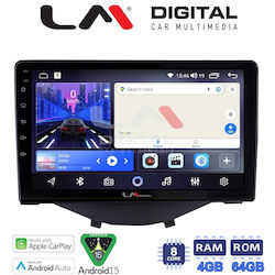 LM Digital Ηχοσύστημα για Peugeot 107 Toyota Aygo Citroen C1 2014>2021 με Bluetooth, USB & GPS LM Digital Ηχοσύστημα για Peugeot 107 Toyota Aygo Citroen C1 2014>2021 με Bluetooth, USB & GPS