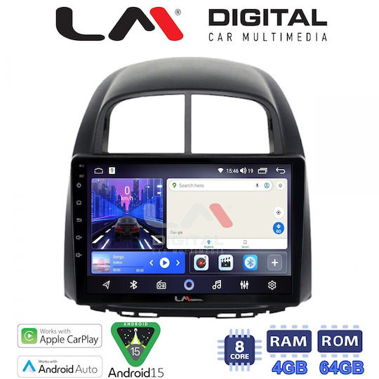 LM Digital Автомобилна Аудио Система За Daihatsu Sirion Subaru Justy 2005 Bluetooth USB Вграден Wi-Fi GPS Apple CarPlay Android Auto
