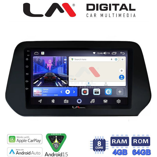 LM Digital Ηχοσύστημα Αυτοκινήτου για Suzuki Grand Vitara 2022 (Bluetooth/USB/WiFi/GPS/Apple-Carplay/Android-Auto)