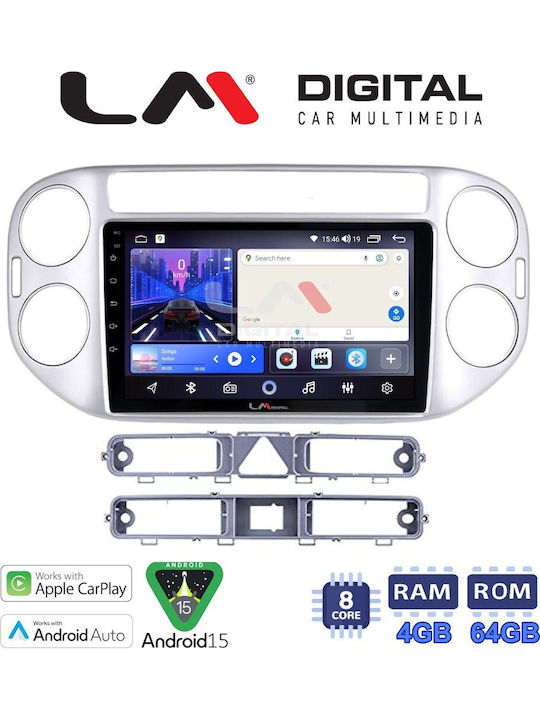 LM Digital Car Audio System for Volkswagen Tiguan / Golf Plus 2007>2017 Bluetooth USB Wi-Fi GPS Apple CarPlay Android Auto