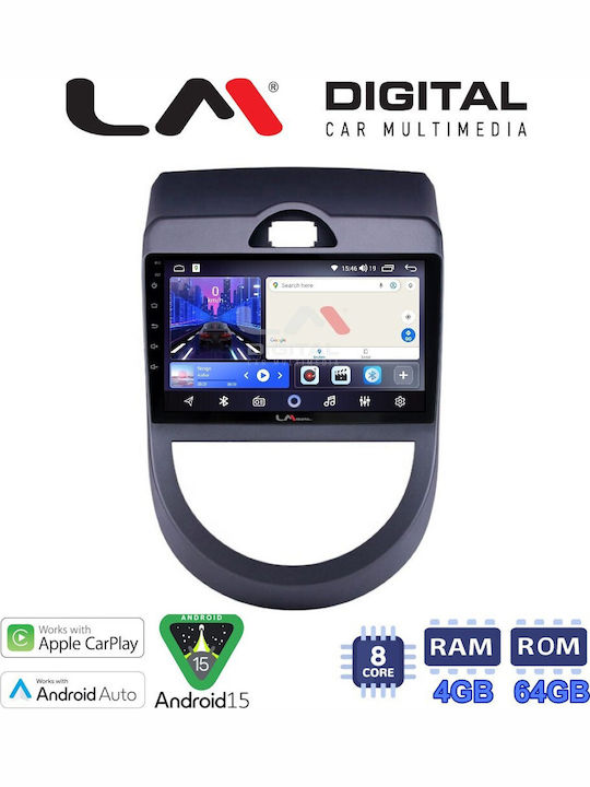 LM Digital Auto-Audiosystem für Kia Seele 2009 > 2013 (Bluetooth/USB/Eingebautes Wi-Fi /GPS/Apple CarPlay/Android Auto)
