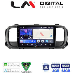 LM Digital Автомобилна Аудио Система Peugeot Expert Opel Vivaro Fiat Scudo Toyota Proace Citroen SpaceTourer / Jumpy 2022 с Bluetooth USB и GPS LM Digital Автомобилна Аудио Система Peugeot Expert Opel Vivaro Fiat Scudo Toyota Proace Citroen SpaceTourer / Jumpy 2022 с Bluetooth USB и GPS