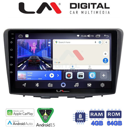 LM Digital Auto-Audiosysteme für Suzuki Baleno 2015 Bluetooth USB Eingebautes Wi-Fi GPS Apple CarPlay Android Auto