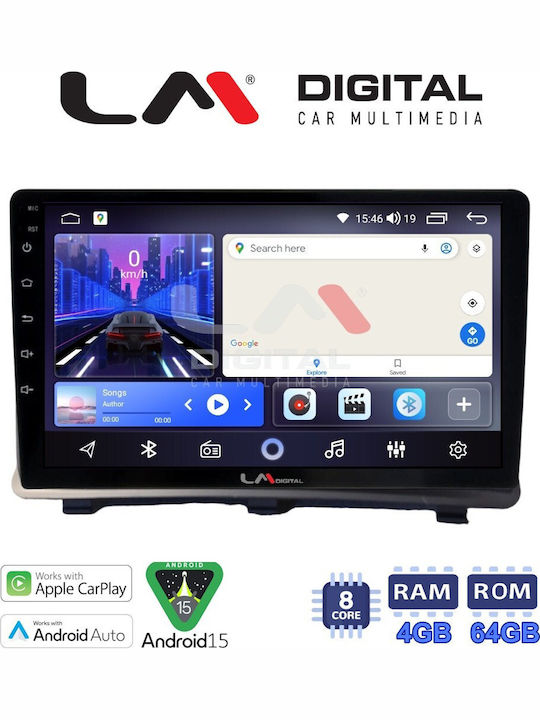 LM Digital Car Audio System for Opel Antara 2006 Bluetooth USB Wi-Fi GPS Apple CarPlay Android Auto
