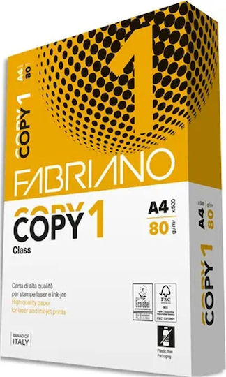Fabriano Χαρτί Εκτύπωσης A4 80gr/m² 500 φύλλα