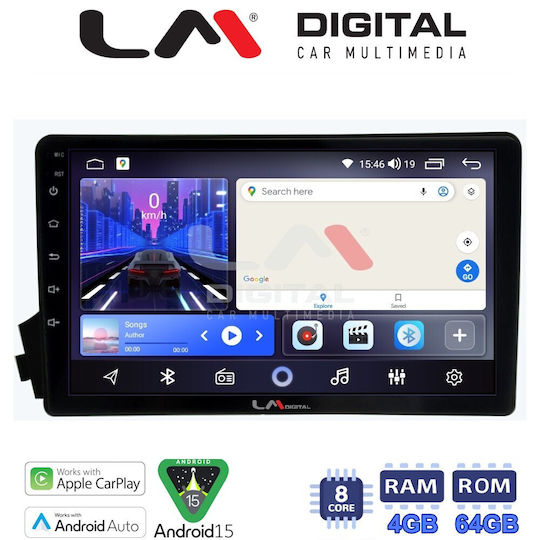 LM Digital Car Audio System for SsangYong Actyon / Kyron 2006>2015 Bluetooth USB Wi-Fi GPS Apple CarPlay Android Auto