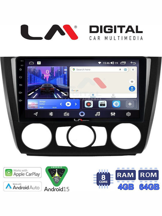 LM Digital Sistem Audio Auto pentru BMW Seria 1 / E81 / E82 / E87 2004>2011 (Bluetooth/USB/Wi-Fi/GPS/Apple CarPlay/Android Auto)