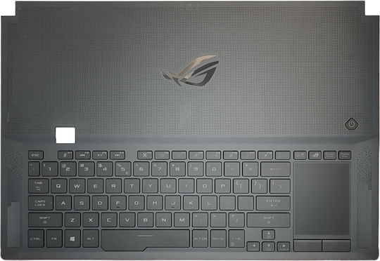 Tastatură Laptop Asus Rog Zephyrus GX701 GX701GV GX701GW GX701GX GX701GWR GX701GXR GX701GVR GX701LV GX701LWS GX701LXS US Palmrest Negru OEM Cod 40825uspalm