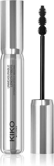 Kiko Milano Mascara Cu Fibre Neagră De Lungime Incalculabilă 13ml