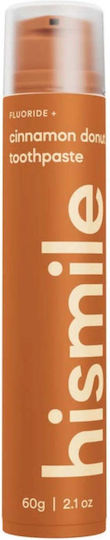 Fluoride Toothpaste Cinnamon Flavor Cinnamon Donut Hismile 60 G