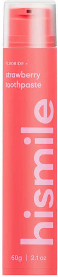 Pastă de Dinți cu Fluor Aromă de Căpșuni Strawberry Hismile 60 G
