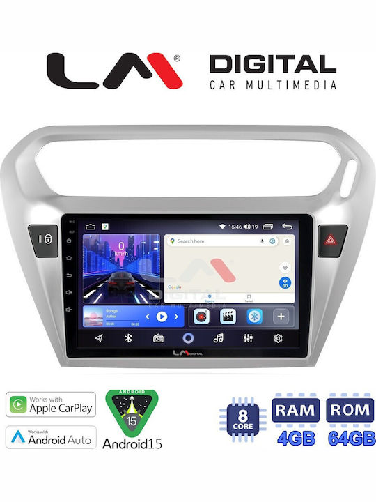 LM Digital LM ZK8294 GPS Touch Screen OEM Multimedia Car System for Citroen Elysee 2013 Peugeot 301 2013 CarPlay Android Auto Bluetooth GPS Wi-Fi ElectricLife