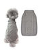 Hundeshirt Warmer Weicher Strickpullover Graues Größe XL
