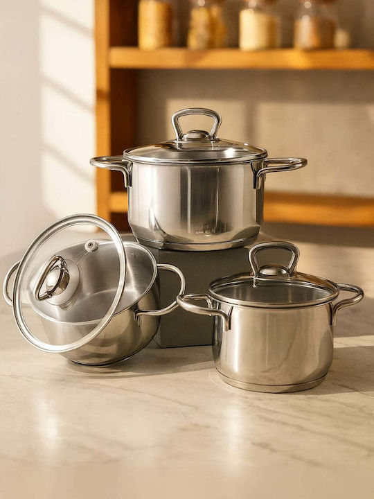 SteweHome Cookware Set 3 Pieces