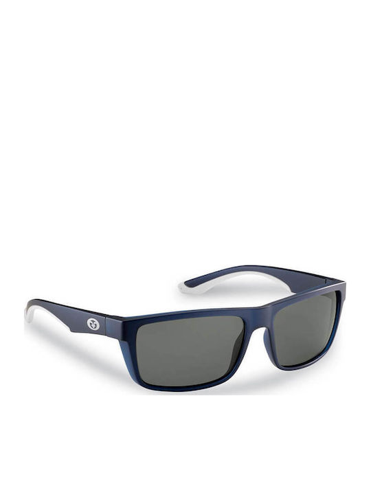 Flying Fisherman Unisex Sunglasses with Navy Blue Frame with Polarized Lens 7879NS