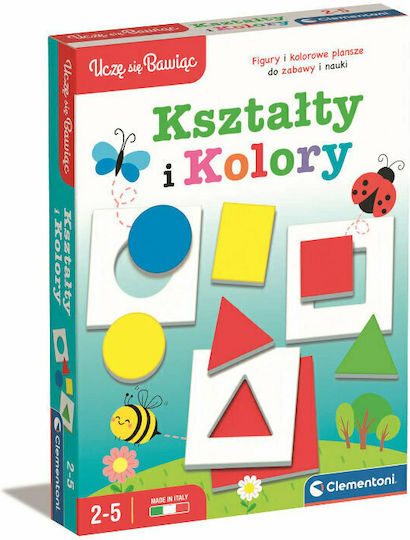 Clementoni I Learn While Playing! Shapes And Colors Εκπαιδευτικό Παιχνίδι Πειράματα 50764