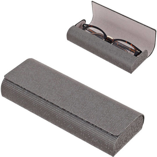 Magnetic Glasses Case Et-124b Gray Shimmering