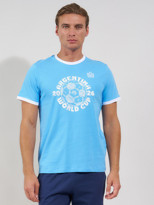 Admiral Athletic T-shirt Light Blue