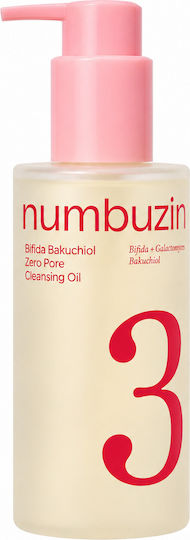 Numbuzin No.3 Bifida Bakuchiol Zero Pore Face Cleansing Oil 200ml