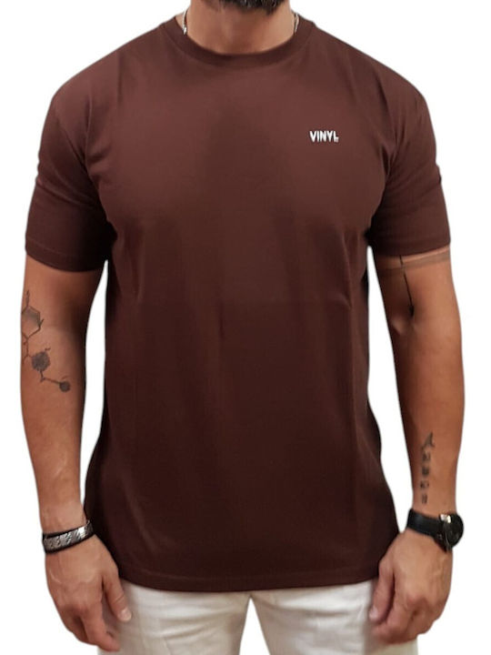 Vinyl Art Clothing T-shirt Brown 57890-33