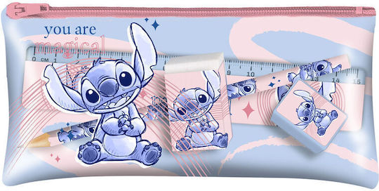 Pencil Case Supplies Disney Lilo & Stitch 4 Pieces