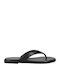 Damen Flache Sandalen Schwarz