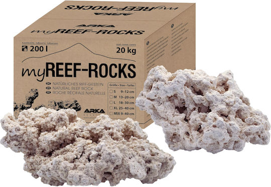 Arka Myreef Rocks S 9-12cm 20kg Dry Rock Marine Aquarium