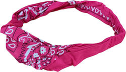 Bandană Bumbac Elastic Spate Fucsia