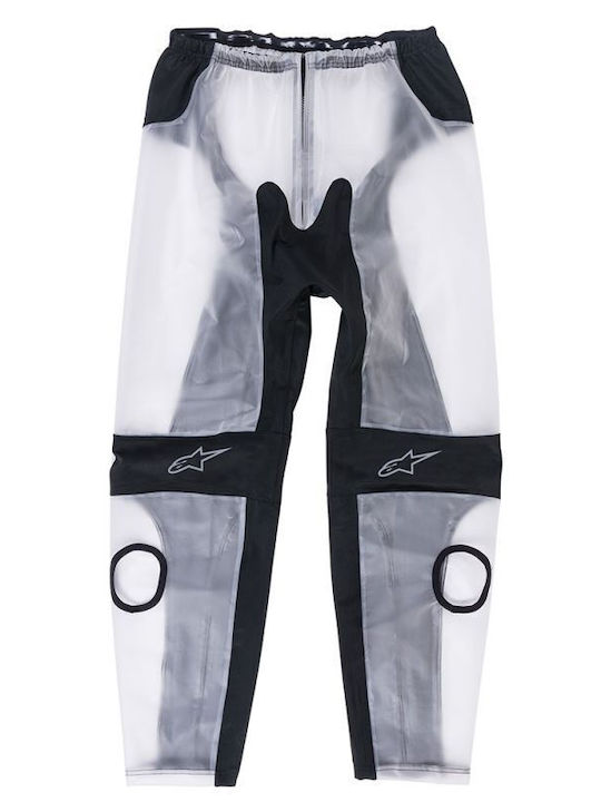Alpinestars Männliches Motorrad-Regenanzug Hose Transparent Farbe
